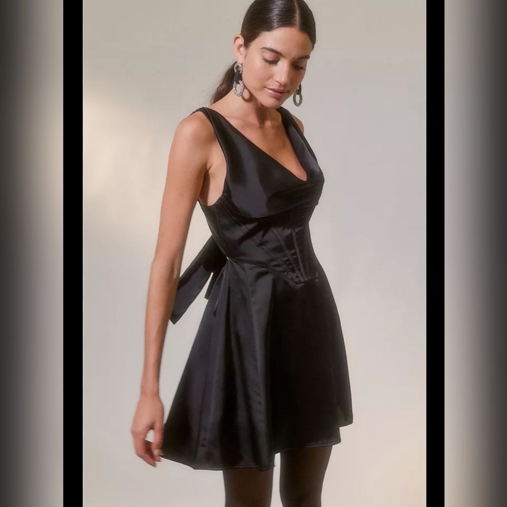 UO Helena Corset Mini Dress Size small